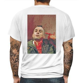 Classic 70S Movie Taxi Driver Travis Bickle Blood Soaked Cool Movie Mens Back Print T-shirt | Favorety
