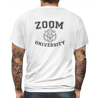 Classic Zoom University Hilarious Pandemic Design Mens Back Print T-shirt | Favorety DE