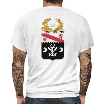 Coa - 1St Engineer Battalion Wo Txt Mens Back Print T-shirt | Favorety CA