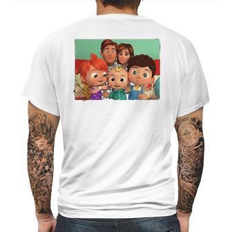 Cocomelon Family Graphic Mens Back Print T-shirt | Favorety DE