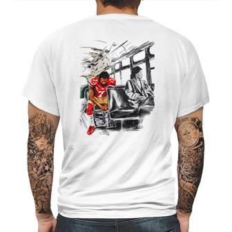 Colin Kaepernick Rosa Parks - Stand By Sitting T-Shirt Mens Back Print T-shirt | Favorety