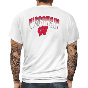 Colosseum Wisconsin Badgers Golden Boy Mens Back Print T-shirt | Favorety UK