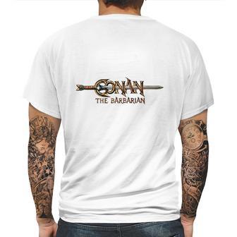 Conan The Barbarian Mens Back Print T-shirt | Favorety AU