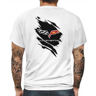 Corvette C6 Ca Mens Back Print T-shirt | Favorety DE