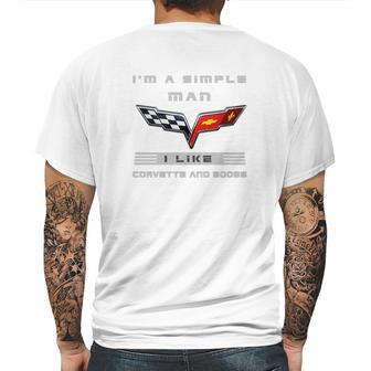 Corvette C6 Dob Mens Back Print T-shirt | Favorety CA