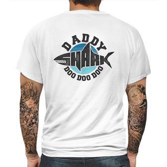 Daddy Shark Graphic Dad Birthday Gifts Mens Back Print T-shirt | Favorety UK