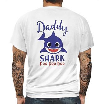 Daddy Shark Doo Doo Mens Back Print T-shirt | Favorety DE