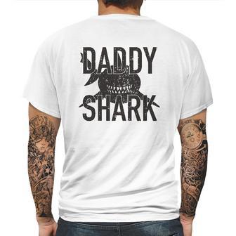 Daddy Shark Printed Graphic Dad Birthday Gifts Mens Back Print T-shirt | Favorety UK