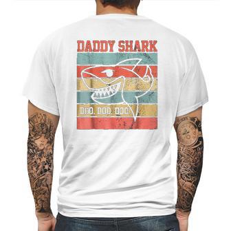 Daddy Shark Lover Marine Biology Mens Back Print T-shirt | Favorety AU