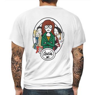 Daria And Her Friends Mens Back Print T-shirt | Favorety UK