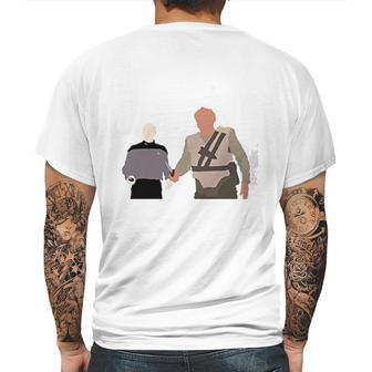 Darmok And Jalad At Tanagra Hands In Hands Mens Back Print T-shirt | Favorety