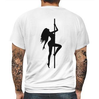 Darr Pole Dancer Mens Back Print T-shirt | Favorety DE