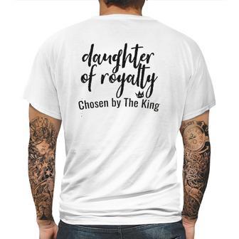 Daughters Of Royalty Chosen By The King Mens Back Print T-shirt | Favorety CA