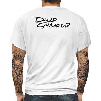 David Gilmour Logo Mens Back Print T-shirt | Favorety UK