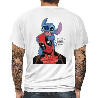 Deadpool Stitch T Shirt Mens Back Print T-shirt | Favorety DE