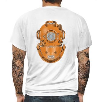 Deep Sea Diver Helmet Vintage Diving Mens Back Print T-shirt | Favorety UK