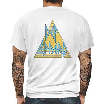 Def Leppard Pastel Logo Mens Back Print T-shirt | Favorety UK