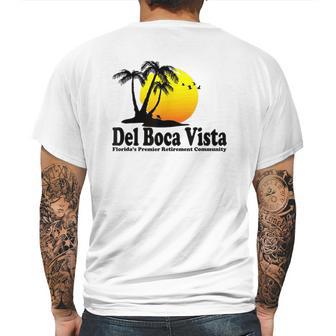 Del Boca Vista Retro Beach Mens Back Print T-shirt | Favorety AU