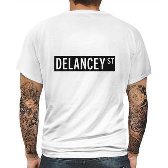 Delancey Street New York Mens Back Print T-shirt | Favorety DE