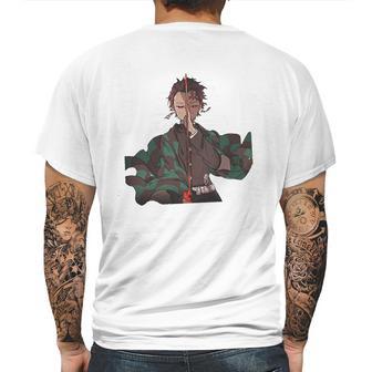 Demon Slayer Man Mens Back Print T-shirt | Favorety AU