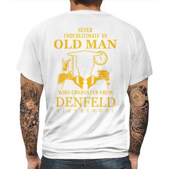 Denfeld High School Mens Back Print T-shirt | Favorety AU