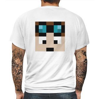 Thediamondminecart Minecraft Skin Mens Back Print T-shirt | Favorety CA