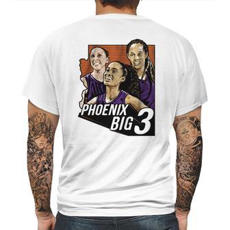 Diggins Smith Griner And Taurasi Hot T-Shirt Mens Back Print T-shirt | Favorety UK