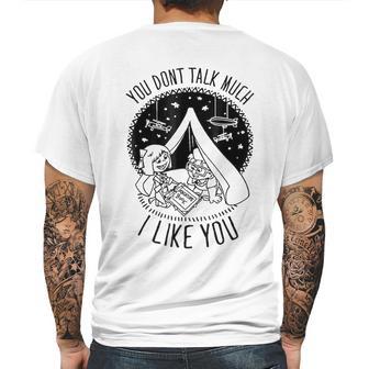 Disney Pixar Up Tee I Like You Carl Ellie Graphic Mens Back Print T-shirt | Favorety