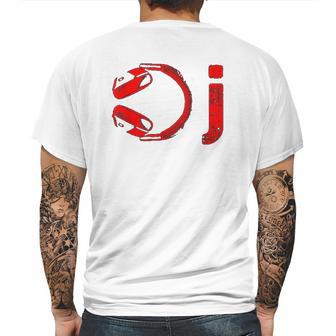 Dj Headphone | I Heart Being A Djs Party Gift Mens Back Print T-shirt | Favorety CA