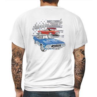 Dodge Challenger American Classic American Muscle Car Mens Back Print T-shirt | Favorety CA