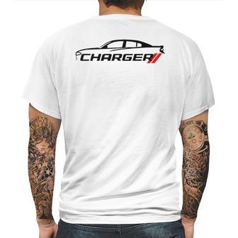 Dodge Charger Graphic Design Printed Casual Daily Basic V2 Mens Back Print T-shirt | Favorety