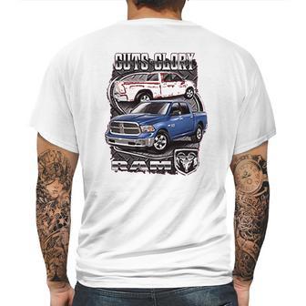 Dodge Ram Guts And Glory Dodge Truck Licensed Mens Back Print T-shirt | Favorety DE