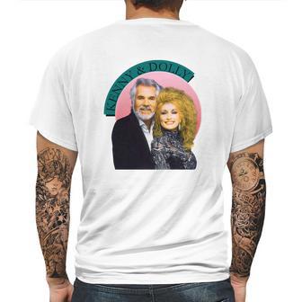 Dolly Parton And Kenny Mens Back Print T-shirt | Favorety CA