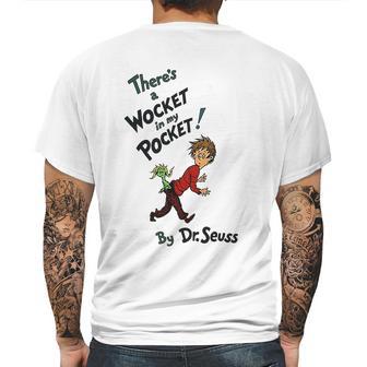 Dr Seuss Boys There Is A Wocket In My Pocket Mens Back Print T-shirt | Favorety AU