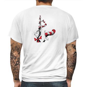 Dr Seuss Cats Under The Hat Mens Back Print T-shirt | Favorety DE