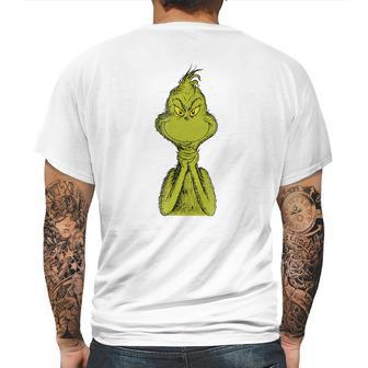 Dr Seuss Classic Sly Grinch Mens Back Print T-shirt | Favorety AU