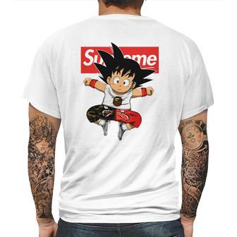 Dragon Ball Z Son Gohan And Supreme Mashup Shirt T Shirt Tee Mens Back Print T-shirt | Favorety UK