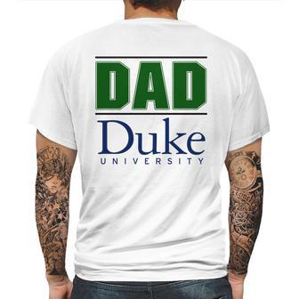 Duke University Proud Dad Parents Day 2020 Mens Back Print T-shirt | Favorety DE