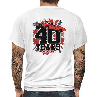 The Dukes Of Hazzard 40 Years 1979 2019 Mens Back Print T-shirt | Favorety CA