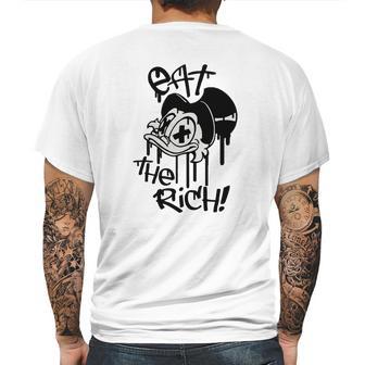 Eat The Rich T-Shirt Mens Back Print T-shirt | Favorety AU