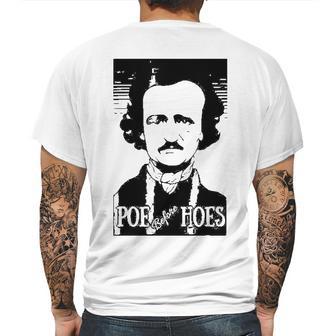 Edgar Allen Poe Poe Before Hoes Mens Back Print T-shirt | Favorety DE