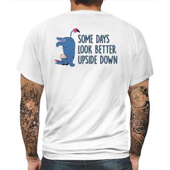 Eeyore Some Days Look Better Upside Down Mens Back Print T-shirt | Favorety DE