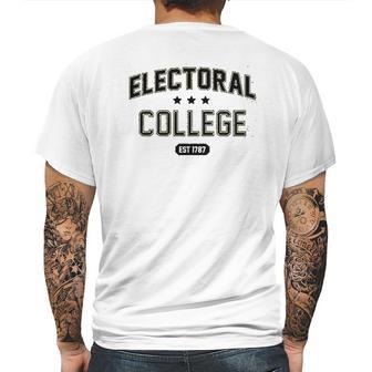 Electoral College Alma Mater Sports Mens Back Print T-shirt | Favorety UK