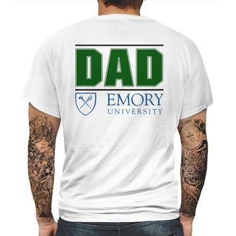 Emory University Proud Dad Parents Day 2020 Mens Back Print T-shirt | Favorety UK