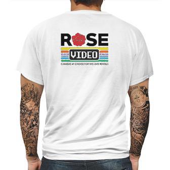 Ew David Alexis Moira Rose Merchandise Black Graphic Mens Back Print T-shirt | Favorety CA