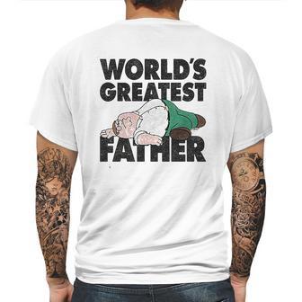 Family Guy The Greatest Father Funny Mens Back Print T-shirt | Favorety