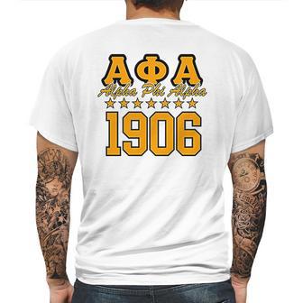 Fashion Greek Alpha Phi Alpha 7 Stars 1906 Ringer Mens Back Print T-shirt | Favorety AU