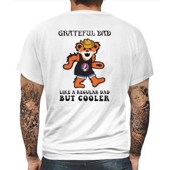 Father’S Day Music Grateful Dad Dead Like A Regular Dad But Cooler Logo Bearded Teddy Bear Mens Back Print T-shirt | Favorety CA