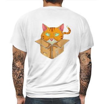 If It Is Fits I Sit Cat Box Funny Quote For Owner Mens Back Print T-shirt | Favorety AU