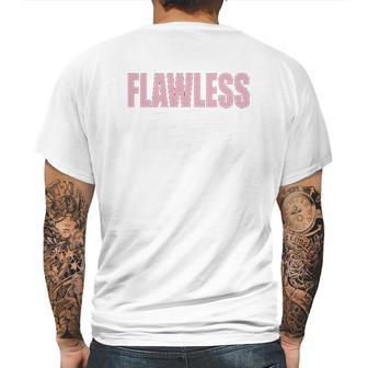 Flawless Cropped Mens Back Print T-shirt | Favorety